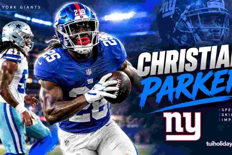 Christian Parker featured in an NFL football game